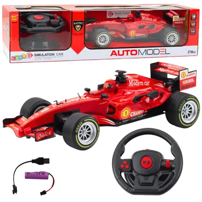 Obrázek produktu pro RC závodní auto se zvukem 1:12 červené