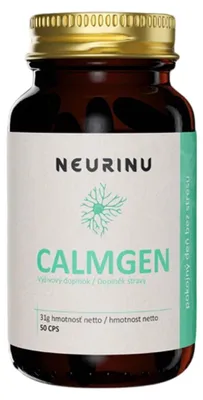 Obrázok produktu pre NEURINU Calmgen s bylinnými extraktmi a vitamínmi B - 50 kapsúl