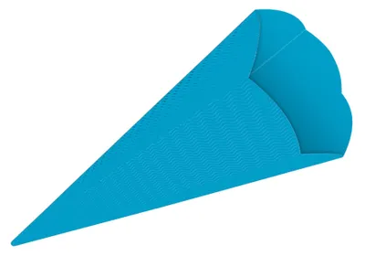 Produktbild von 3D-Schultüten,68Cm Hoch,5St.californiablau