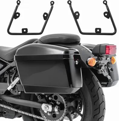 Zdjęcie produktu dla Zestaw 2x kufrów bocznych z uchwytem do Honda Rebel 500 CMX 17-25 Nevada