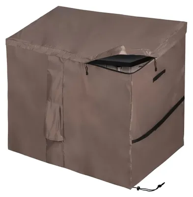 Image de Couverture pour bac à déchets extérieur - Housse de protection étanche pour jardin