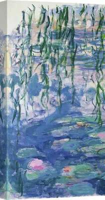 Obrázek produktu pro Obraz na plátně - Claude Monet, Lekníny I - 70x35 cm