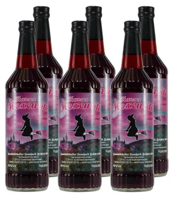 Produktbild von Harzer Hexenritt - Kräuter-Halb-Bitter (6 x 0,7L)