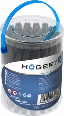 Zdjęcie produktu dla Hogert Markery Permanentne Czarne 45Szt.