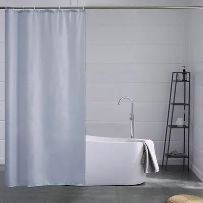 Image de Rideau de protection contre l'eau - imperméable - 1 pièce - polyester - 90 x 180 cm