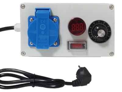 Productafbeelding van Toerentalregelaar 220 V motor | Traploze regeling tot 2000 W