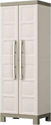 Immagine prodotto di Armadio tuttopiani in resina da esterno o interno con 4 ripiani regolabili Excellence Keter
