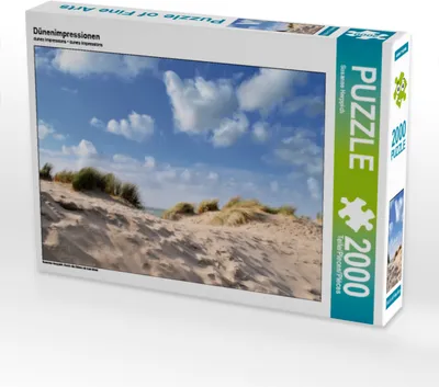 Produktbild von CALVENDO Puzzle Dünenimpressionen 2000 Teile Puzzle quer | 2000 Teile Lege-Größe 90x67cm Foto-Puzzle für glückliche Stunden