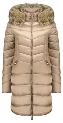 Imagen del producto de Geographical Norway. Parka para mujer, modelo BOLOLITA. Color: gris oscuro. Talla: 2XL (código: WZ7487F/GN-TAUPE)