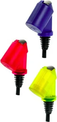 Produktbild von Dosiergerät "Bottle Master 3000" rot, gelb, blau für 0,5 - 1,5 Liter Flaschen, Ausgießer, 2 cl, Color:gelb
