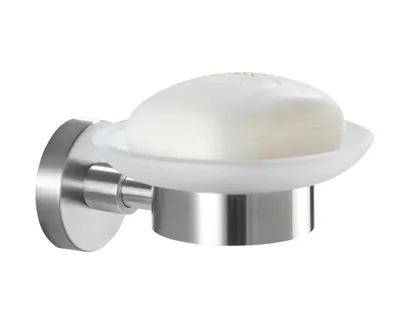 Produktbild von WENKO Seifen Ablage Schale Halter Igel Unterlage BOSIO Bad Accessoires