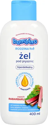 Produktbild von Bambino Family Duschgel - Sanftes Rhabarber-Duschgel, 400ml