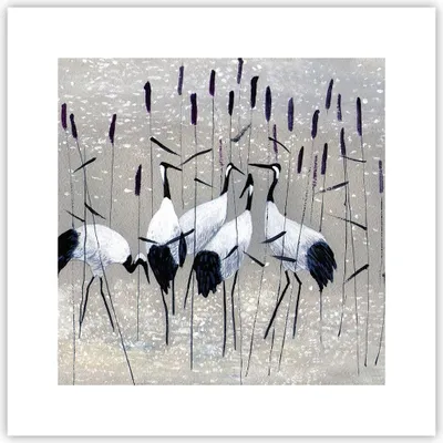 Produktbild von Poster - Poster ohne Rahmen - Vogel Natur Wasser - 30x30 cm - Wand Bild - Wanddeko - Wandbilder - Kunstposter - Wandposter - Bilder - Kunstdruck - Wanddekoration - Wandbild - P2XAC30x30-3687