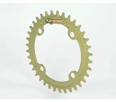Obrázek produktu pro Řetězový kroužek Renthal 1XR, 94 BCD, 4 díry, 36 t., zlatý