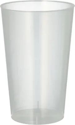 Produktbild von Papstar Trinkbecher, PP 0,3 l Ø 7,8 cm 11,8 cm transluzent unzerbrechlich, 20 x 25 Stück
