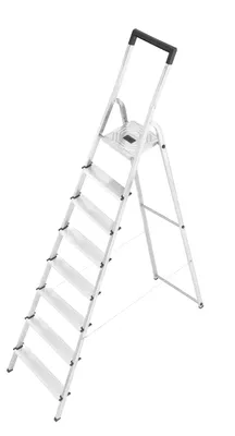 Produktbild von Hailo Haushaltsleiter L40 EasyClix 8 Alu-Stufen, 8140801