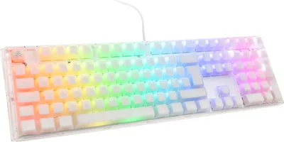 Produktbild von Ducky 4713319659116 Ducky One 3 Aura White Gaming Tastatur, RGB LED