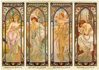 Immagine prodotto di D-Toys Puzzle Alphonse Mucha Kunst 1000 Teile Puzzle