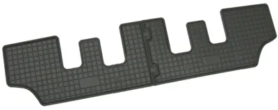 Gummifußmatten Set 2-teilig für Peugeot 5008 (2017-), schwarz