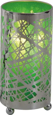 Produktbild von Näve Tischleuchte - Kunststoff/Metall - chrom, grün; 3087217