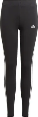 Produktbild von adidas Essentials 3-Streifen Leggings Mädchen black/white 170