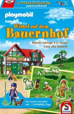 Produktbild von Schmidt Spiele PLAYMOBIL Wirbel auf dem Bauernhof