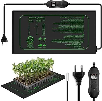 Zdjęcie produktu dla Maty grzewcze do roślin i roślin ozdobnych - 50W. Maty grzewcze do warzyw, zwierząt domowych i gadów - 25 x 52,5 cm