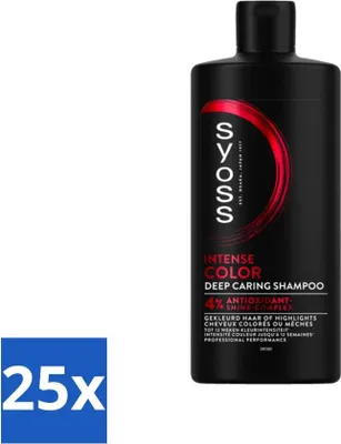 Produktbild von SYOSS - Color 440 ml - Shampoo - Langanhaltendes Styling - 440ml - Vorteilspack - 25 Stücke