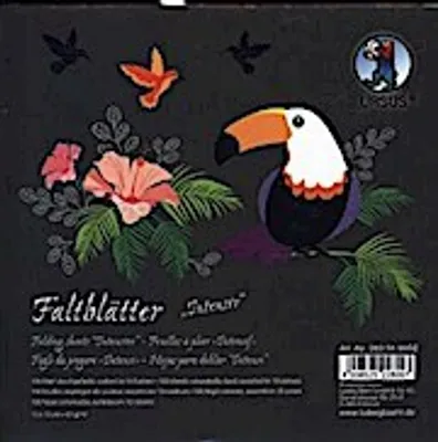 Produktbild von Faltblätter Intensiv Sonderedition 15x15cm VE=100 Blatt 10 Farben sortiert