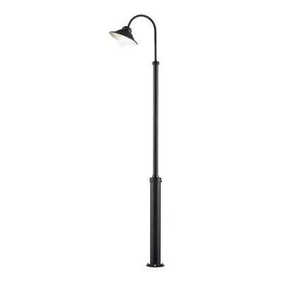Produktbild von Konstsmide Vega  High Power LED Wandleuchte Hand Europe - schwarz lackiertes Aluminium, klares Glas; 563-750