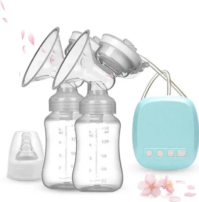 Produktbild von Elektrische Milchpumpe Stillpumpe Tragbare Milchpumpen Wiederaufladbare Milch Blau