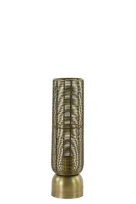 Obrázek produktu pro Light & Living - stolní lampa - Lezuza - bronz - kov - E27 - 1875218