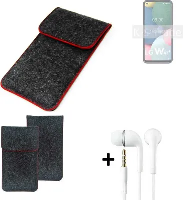 Produktbild von K-S-Trade Handy Schutz Hülle kompatibel mit LG Electronics W41 Plus Schutzhülle Handyhülle Filztasche Pouch Tasche Case Sleeve Filzhülle