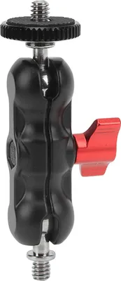 Zdjęcie produktu dla Mocowanie Super clamp z ramieniem z głowicą kulową i ruchomą kamerą z otworem na śrubę 1/4 do zdjęć w plenerze