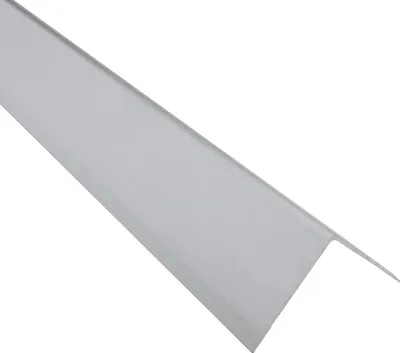 Produktbild von Alu Winkel-Profil Kantenschutz Zierleiste Profil silber 270cm H35mm matt