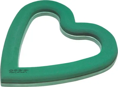 Produktbild von OASIS Steckschaum ECObase Herzen Offen 50cm Steckmasse Steckschwamm - 2 Stück