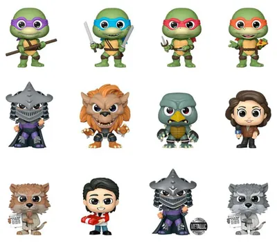 Zdjęcie produktu dla Teenage Mutant Ninja Turtles Mystery Minis Minifiguren 5 cm The Secret of the Ooze Display (12)
