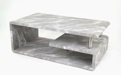 Image de Couchtisch >5052-38< in Marmor Grau, MDF - 110x42x60cm (BxHxT)