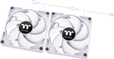 Produktbild von Thermaltake CT120 PC Cooling Fan White 2 Pack