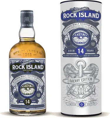Produktbild von Douglas Laing ROCK ISLAND 14 Years Old Sherry Edition 46,8% Vol. 0,7l in Geschenkbox