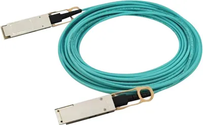 Produktbild von HPE Aruba Networking 100G QSFP28 to QSFP28 2m Active Optical Cable, 2 m, QSFP28, QSFP28