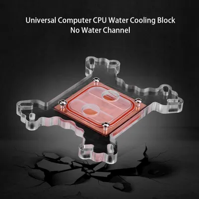 Produktbild von wasserkühlblock, Wasserblock, CPU-Wasserblock, CPU-Kühler, Wasserblock, CPU-Block, CPU-Wasserkühlblock