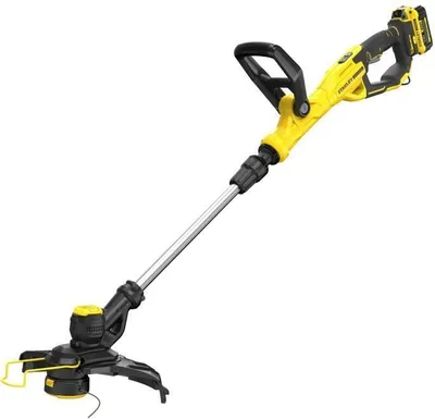 Obrázek produktu pro Akumulátorová sekačka na trávu, Stanley Fatmax SFMCST933M1, 18 V, šířka záběru 33 cm, včetně 4Ah akumulátoru a nabíječky