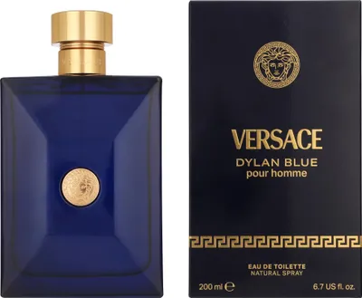 Produktbild von Versace Dylan Blue Pour Homme, Männer, 200 ml, Nicht nachfüllbare Flasche, Spray, 1 Stück(e)