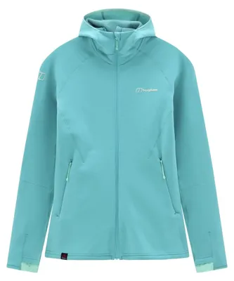 Produktbild von Kinetic Powerstretch Hoody für Damen - Berghaus, Farbe:Calgary Blue (LtBLU/DkBLU), Größe:UK 16 // DE 42