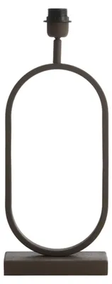 Produktbild von Light & Living - Lampenfüß Jamiri - Braun - 20x10x45cm