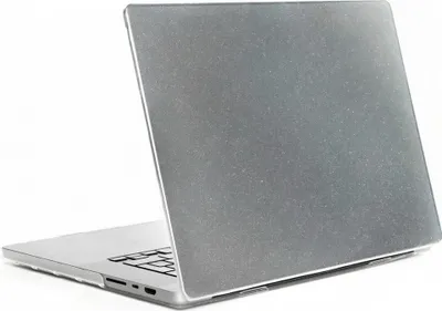 Produktbild von Selencia Glitzer Cover MacBook Pro 13 Zoll (2020 / 2022) - Transparent