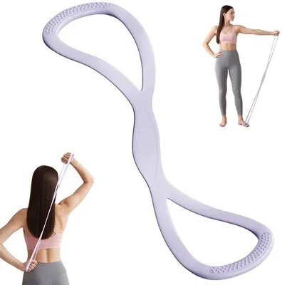 Immagine prodotto di Ibenzoa®: fascia elastica di resistenza a forma di 8 per un allenamento versatile di fitness e forza