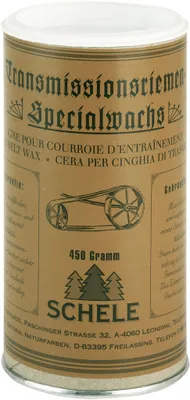 Produktbild von Riemenwachs fest 450gr