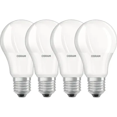 Productafbeelding van 4 x Osram LED Relax & Active Classic A Leuchtmittel Birnenform 8W = 60W E27 matt 806lm warmweiß & kaltweiß
